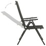 Juego de comedor de jardín 5 piezas aluminio gris antracita de vidaXL, Conjuntos de jardín - Ref: Foro24-3070634, Precio: 469...