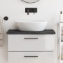 Encimera baño madera maciza tratada marrón oscuro 80x40x(2-4)cm de vidaXL, Encimeras - Ref: Foro24-3156213, Precio: 67,38 €, ...