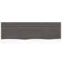 Behandelte dunkelbraune Holz-Badezimmerarbeitsplatte 100x30x(2-4) cm von vidaXL, Arbeitsplatten - Ref: Foro24-3156222, Preis:...