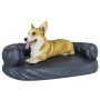 Cama para perros de espuma cuero sintético azul oscuro 88x65 cm de vidaXL, Camas para perros - Ref: Foro24-171315, Precio: 88...