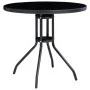 Garden dining set 5 pieces aluminum and black textilene by vidaXL, Garden sets - Ref: Foro24-3070656, Price: 277,99 €, Discou...