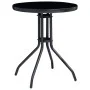 Juego de bistró de jardín 3 piezas negro y antracita de vidaXL, Conjuntos de jardín - Ref: Foro24-3070655, Precio: 231,11 €, ...