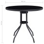 Juego de bistró de jardín 5 piezas negro y antracita de vidaXL, Conjuntos de jardín - Ref: Foro24-3070658, Precio: 382,36 €, ...