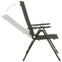 Juego de comedor de jardín 5 piezas aluminio gris antracita de vidaXL, Conjuntos de jardín - Ref: Foro24-3070633, Precio: 416...