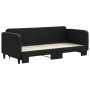 Sofá cama nido tela negro 80x200 cm de vidaXL, Camas y somieres - Ref: Foro24-3196813, Precio: 248,84 €, Descuento: %