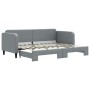 Sofá cama nido tela gris claro 80x200 cm de vidaXL, Camas y somieres - Ref: Foro24-3196811, Precio: 250,28 €, Descuento: %