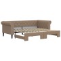 Sofá con cama nido cuero sintético cappuccino 90x200 cm de vidaXL, Camas y somieres - Ref: Foro24-3197726, Precio: 275,63 €, ...
