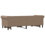 Sofá con cama nido cuero sintético cappuccino 90x200 cm de vidaXL, Camas y somieres - Ref: Foro24-3197726, Precio: 275,63 €, ...