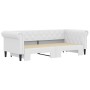 Sofá con cama nido cuero sintético blanco 90x200 cm de vidaXL, Camas y somieres - Ref: Foro24-3197724, Precio: 300,62 €, Desc...