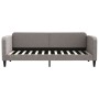 Sofá cama nido con cajones tela gris taupe 80x200 cm de vidaXL, Camas y somieres - Ref: Foro24-3196850, Precio: 286,54 €, Des...