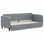 Sofá cama nido con cajones tela gris claro 80x200 cm de vidaXL, Camas y somieres - Ref: Foro24-3196847, Precio: 289,54 €, Des...