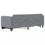 Sofá cama nido con cajones tela gris claro 80x200 cm de vidaXL, Camas y somieres - Ref: Foro24-3196847, Precio: 289,54 €, Des...