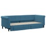 Sofá cama nido con cajones terciopelo azul 80x200 cm de vidaXL, Camas y somieres - Ref: Foro24-3197811, Precio: 288,85 €, Des...
