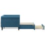 Sofá cama nido con cajones terciopelo azul 80x200 cm de vidaXL, Camas y somieres - Ref: Foro24-3197811, Precio: 288,85 €, Des...