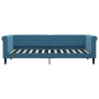 Sofá cama nido con cajones terciopelo azul 80x200 cm de vidaXL, Camas y somieres - Ref: Foro24-3197811, Precio: 288,85 €, Des...