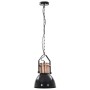 Lámparas de techo 2 unidades redondas negro E27 de vidaXL, Lámparas - Ref: Foro24-50868, Precio: 92,48 €, Descuento: %