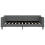 Sofá cama con colchón tela gris oscuro 90x190 cm de vidaXL, Camas y somieres - Ref: Foro24-3197419, Precio: 319,04 €, Descuen...