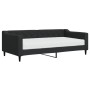 Sofá cama con colchón tela negro 90x190 cm de vidaXL, Camas y somieres - Ref: Foro24-3197420, Precio: 311,32 €, Descuento: %