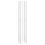 Arriates de gaviones 3 unidades hierro 30x30x200 cm de vidaXL, Maceteros y jardineras - Ref: Foro24-151251, Precio: 94,80 €, ...