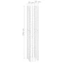 Arriates de gaviones 3 unidades hierro 30x30x200 cm de vidaXL, Maceteros y jardineras - Ref: Foro24-151251, Precio: 89,27 €, ...