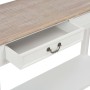 Mesa consola de madera blanco 110x35x80 cm de vidaXL, Mesas auxiliares - Ref: Foro24-249901, Precio: 197,64 €, Descuento: %