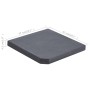 Base con peso para sombrilla de granito negro cuadrada 25 kg de vidaXL, Bases para sombrillas - Ref: Foro24-313669, Precio: 7...