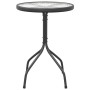 Mesa de jardín de acero gris antracita Ø50x71 cm de vidaXL, Mesas de jardín - Ref: Foro24-316823, Precio: 39,43 €, Descuento: %