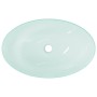 Lavabo de vidrio templado esmerilado 54,5x35x15,5 cm de vidaXL, Lavabos - Ref: Foro24-345244, Precio: 62,29 €, Descuento: %