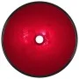 Rotes Waschbecken aus gehärtetem Glas, 42 x 14 cm von vidaXL, Sinkt - Ref: Foro24-345266, Preis: 51,43 €, Rabatt: %