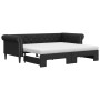 Sofá cama nido con colchón cuero sintético negro 90x200 cm de vidaXL, Camas y somieres - Ref: Foro24-3197727, Precio: 480,76 ...