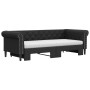 Sofá cama nido con colchón cuero sintético negro 90x200 cm de vidaXL, Camas y somieres - Ref: Foro24-3197727, Precio: 480,76 ...