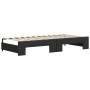 Sofá cama nido con colchón cuero sintético negro 90x200 cm de vidaXL, Camas y somieres - Ref: Foro24-3197727, Precio: 480,76 ...