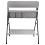 Mesa cambiadora hierro gris claro de vidaXL, Cambiadores para bebés - Ref: Foro24-10265, Precio: 81,95 €, Descuento: %