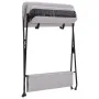 Mesa cambiadora hierro gris claro de vidaXL, Cambiadores para bebés - Ref: Foro24-10265, Precio: 81,95 €, Descuento: %