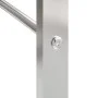 Estante para leña acero inoxidable 50x28x56 cm de vidaXL, Bolsas y soportes de leña - Ref: Foro24-357859, Precio: 26,78 €, De...