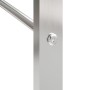 Estante para leña acero inoxidable 50x28x56 cm de vidaXL, Bolsas y soportes de leña - Ref: Foro24-357859, Precio: 27,15 €, De...