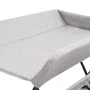 Mesa cambiadora hierro gris claro de vidaXL, Cambiadores para bebés - Ref: Foro24-10265, Precio: 81,95 €, Descuento: %