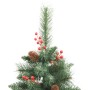 Árbol de Navidad artificial con piñas y bayas 240 cm de vidaXL, Arboles de navidad - Ref: Foro24-357709, Precio: 106,64 €, De...
