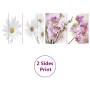 Biombo divisor plegable 217x170 cm flores de vidaXL, Divisores de ambientes - Ref: Foro24-240481, Precio: 145,95 €, Descuento: %