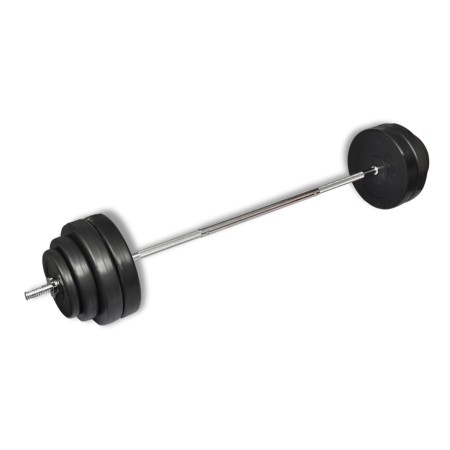 Mancuerna con pesas 60 kg de vidaXL, Peso libre - Ref: Foro24-90372, Precio: 195,35 €, Descuento: %