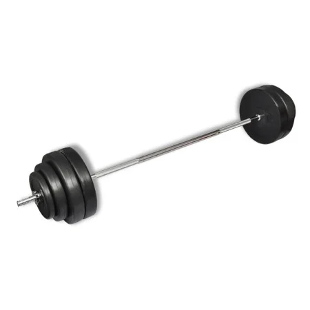 Mancuerna con pesas 60 kg de vidaXL, Peso libre - Ref: Foro24-90372, Precio: 162,62 €, Descuento: %