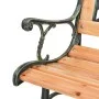 Banco de jardín de madera 122 cm de vidaXL, Bancos de jardín - Ref: Foro24-40262, Precio: 80,26 €, Descuento: %