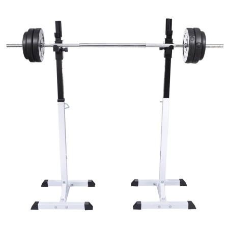 Conjunto de barra de pesas de vidaXL, Máquinas de levantamiento de pesas - Ref: Foro24-90363, Precio: 111,14 €, Descuento: %