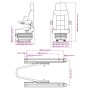 Asiento de tractor con suspensión de vidaXL, Accesorios y piezas para tractores - Ref: Foro24-210158, Precio: 383,76 €, Descu...