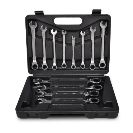 Ratschenschlüsselsatz 12-teilig von vidaXL, Schraubenschlüssel - Ref: Foro24-140269, Preis: 48,28 €, Rabatt: %