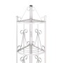 Estante De Planta De Esquina Blanco de vidaXL, Soportes para macetas - Ref: Foro24-40783, Precio: 61,59 €, Descuento: %