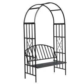 Arco de rosas con banco de vidaXL, Pérgolas, arcos y enrejados de jardín - Ref: Foro24-40545, Precio: 127,30 €, Descuento: %