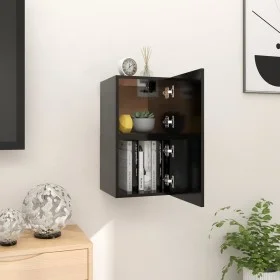 Wall living room furniture 2 pcs black 30.5x30x30 cm by vidaXL, TV Furniture - Ref: Foro24-804485, Price: 49,36 €, Discount: %