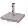 Soporte para sombrilla 45 cm de vidaXL, Bases para sombrillas - Ref: Foro24-40550, Precio: 78,26 €, Descuento: %