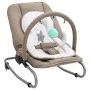Hamaca mecedora para bebés de acero gris taupe de vidaXL, Mecedoras y sillas para bebés - Ref: Foro24-10255, Precio: 116,51 €...